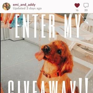 Not my giveaway